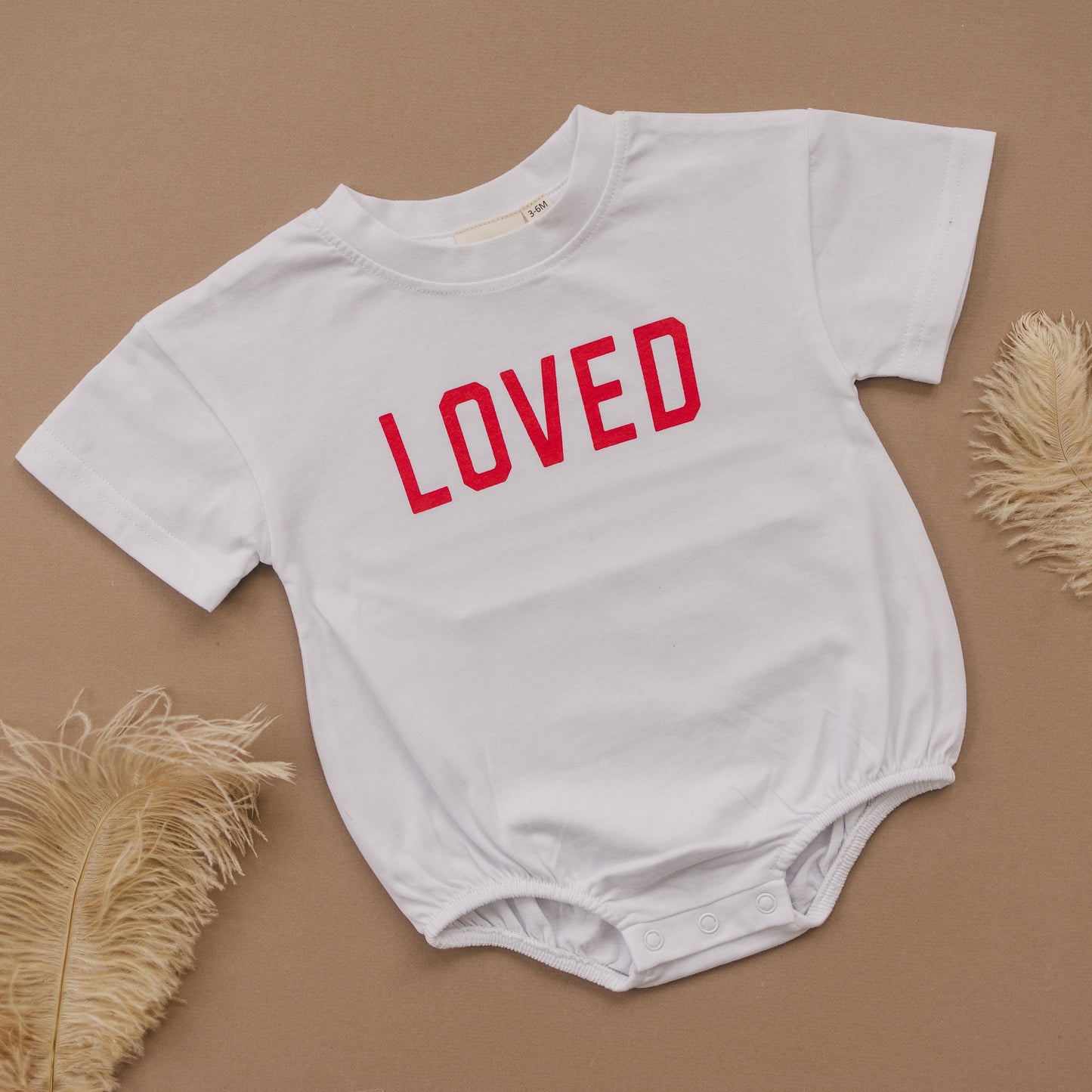 Be Mine Organic Cotton T-Shirt Romper - more colors