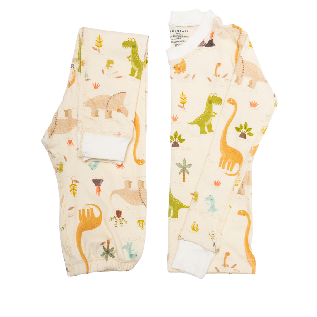 Dinosaur Organic Cotton Pajamas
