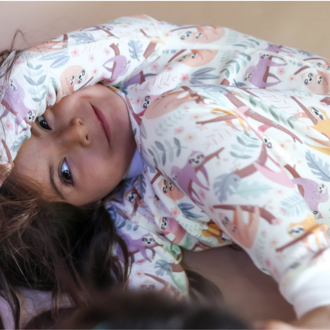 Sloth Serenade Organic Pajamas
