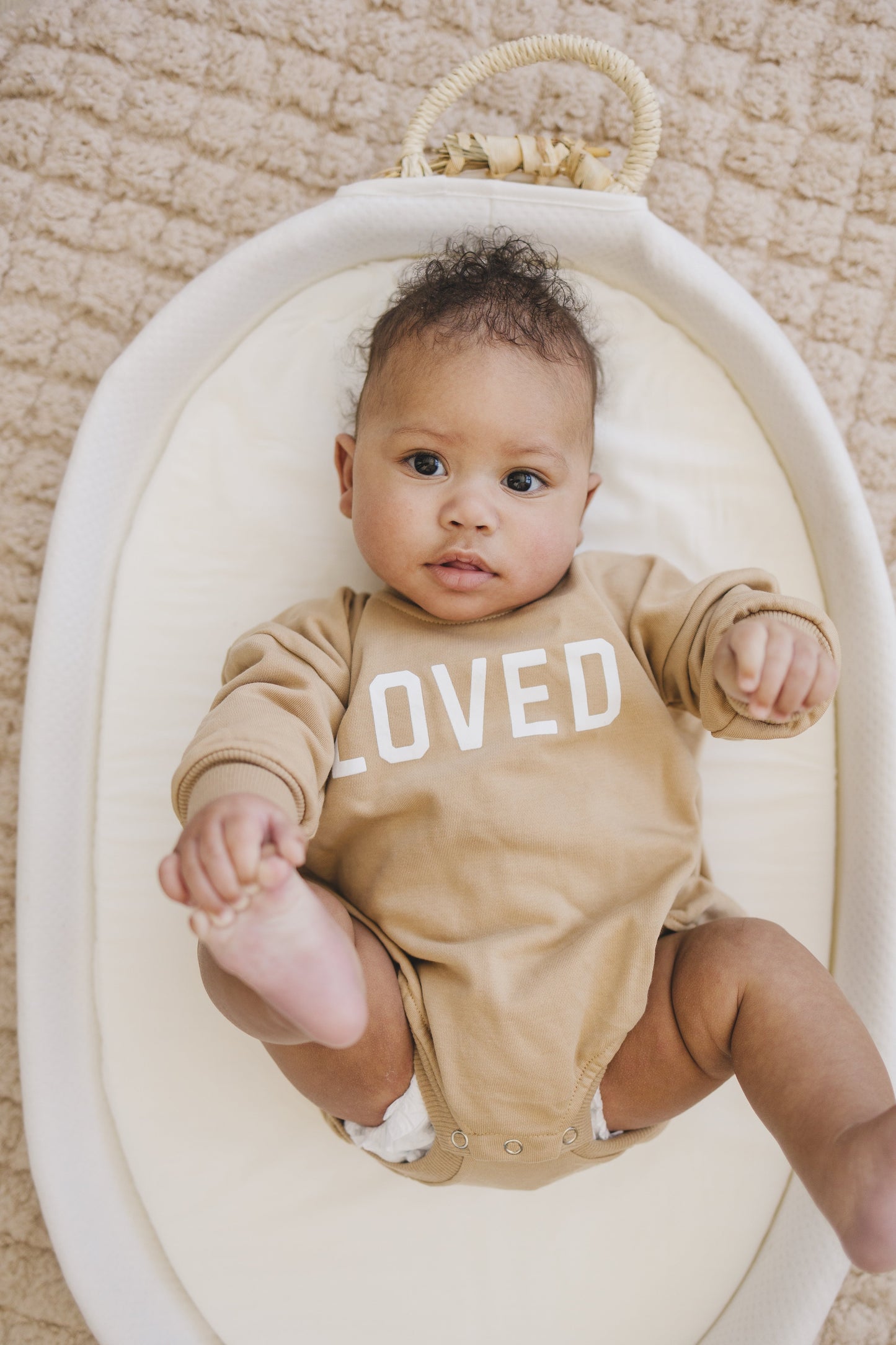 Loved Sweatshirt Romper - more colors