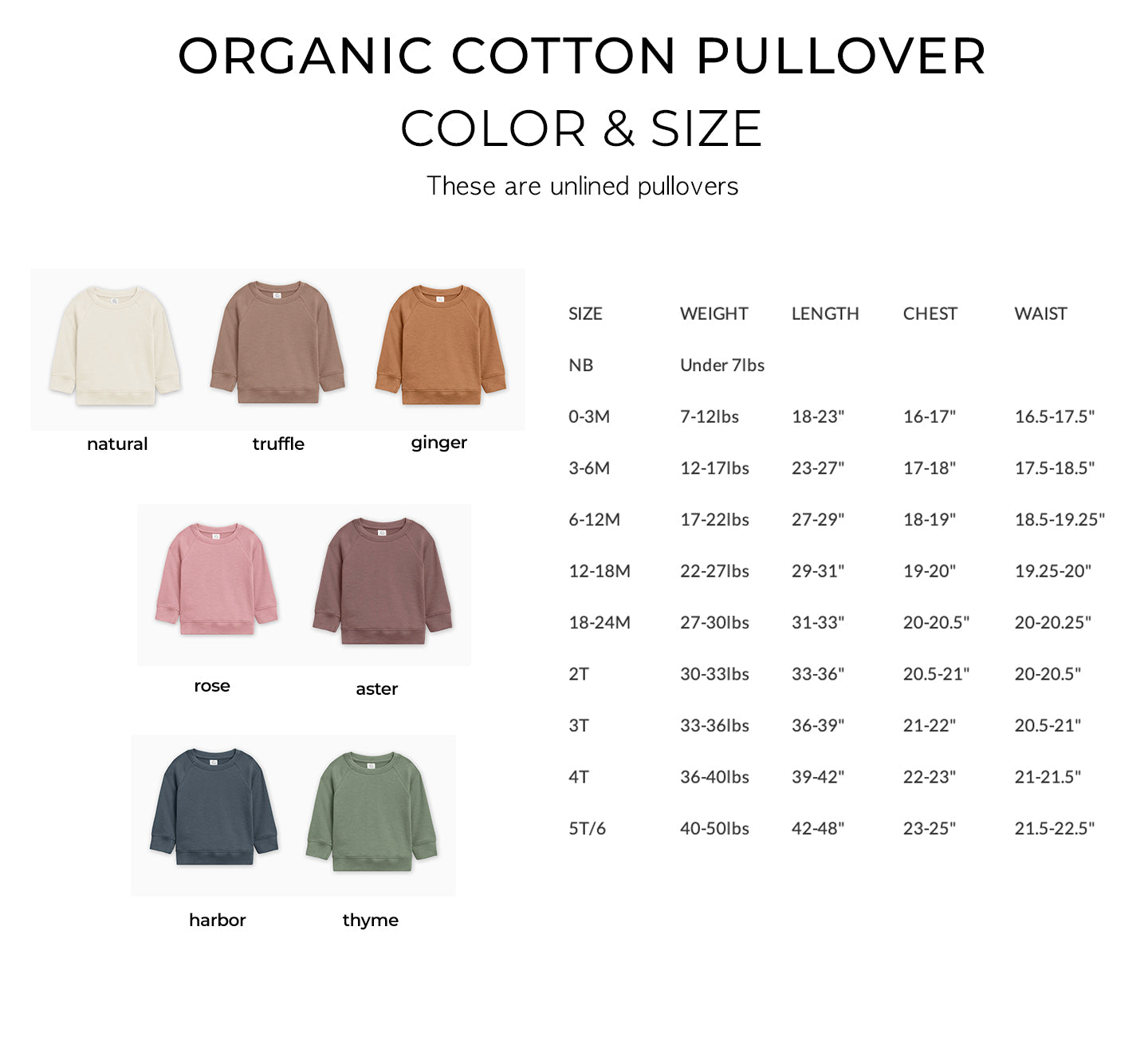 Big Bro Organic Cotton Boy Pullover (Block)
