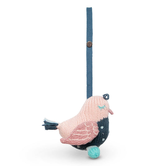 knit stroller toy | stella the sparrow